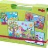 HABA 303386 Magnetspiel-Box Jahreszeiten